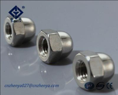 China A2 bolt and nut protection cap self-locking din1587 cap nuts cap nut for sale