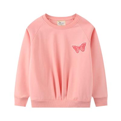 China Anti-pilling 100% cotton kids fall clothes 2021 custom sweat suits kids sets empty pullover kids two-piece hoodies for sale