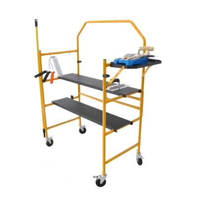 China Contemporary MSN Mini Scaffolding Portable Platform For DIY Project And Paint Indoor Fold Flat Scaffolding for sale