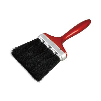 China Paint Tools Quality MSN1258 Chinese Professional Bristle Mixing Plastic Handle With Tin Ferrule Brush for sale