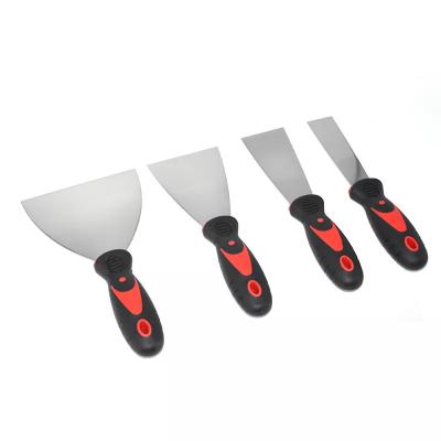 China Finishes Mirror Polishing MSN Mini Wallpaper Painter Scraper Metal Joint Hand Scraper Asphalt Drywall Scraper for sale