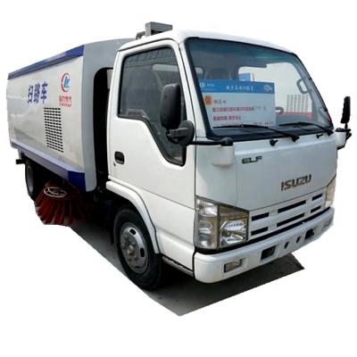 China High Quality Elf 4X2 Street Sweeper Isuzu Truck Road Sweeper Cleaning Truck for sale