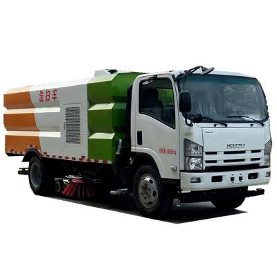 China Street Cleaning Mechanical Cleaning Equipment Japan I-suzu 5tons 56000m2/H Multifunctional Road Sweepers Vehicle Sweeping Width 3.5m Working Area for sale