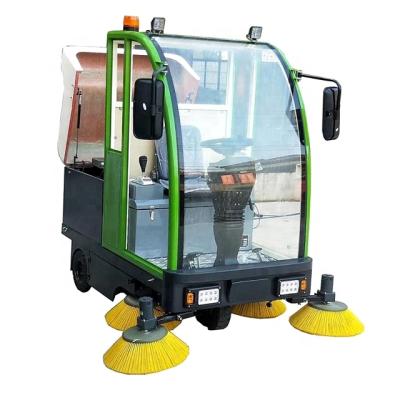 China Street Cleaning Electric Street Power Brush Sweeper Truck 8 Hours Continuous Working From Best Chinese Manufacturer for sale