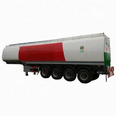 China chengli brand 60m3 tanker trailer fuel 4 axles truck trailer for sale in Uruguay for sale