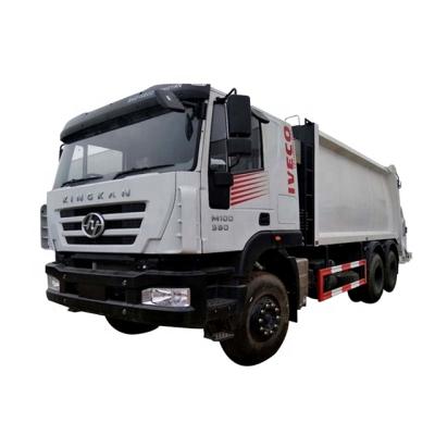 China Factory IVECO 18m3 20m3 Compactor Garbage Truck 20tons Garbage Collection Truck Waste For Sale In Dubai for sale