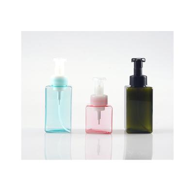 China 250ml 450ml 650ml PETG Round Cosmetic Plastic Hand Sanitizer Foaming Pump Bottle for sale