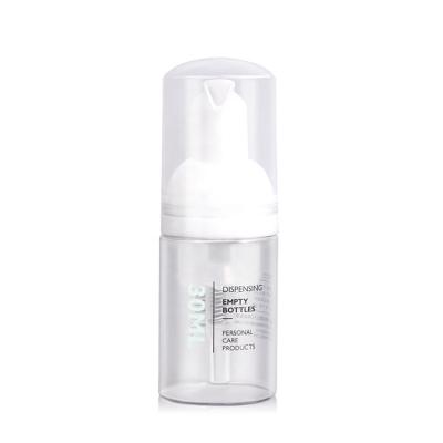 China 30ml PETG Round Cosmetic Plastic Hand Sanitizer Foaming Pump Bottle for sale