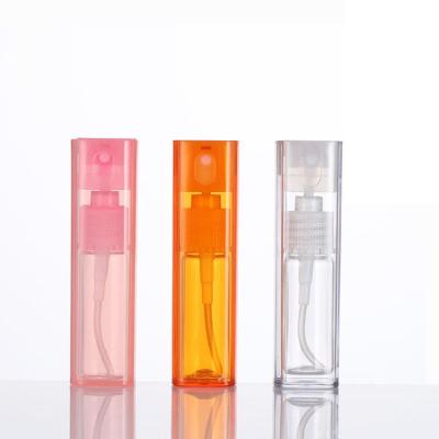 China 10ml Card Shape Cosmetic Spray Bottle Cosmetic Perfume Bottle for sale