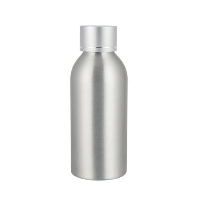 China 40ml 50ml 100ml 120ml 150ml 250ml cosmetic aluminum lotion cosmetic bottle with screw cap for sale