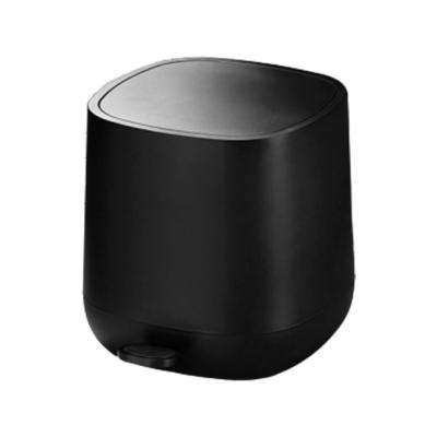 China Sustainable Most Popular Office Household 7L Factory Waste Plastic Trash Bin With Black Color for sale