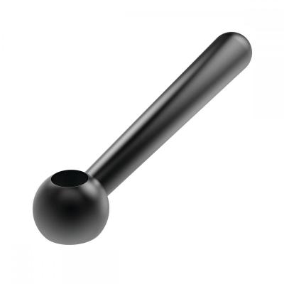 China CNC Aluminum Black Anodized Rotating Aluminum Fitting Bar Made In China for sale