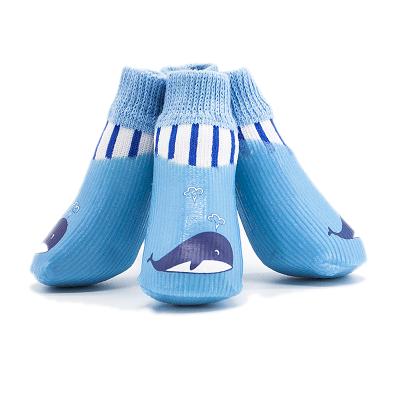 China Viable the socks for dog pet waterproof shoes with more color pattern and environmental protection printing and dyeing for sale