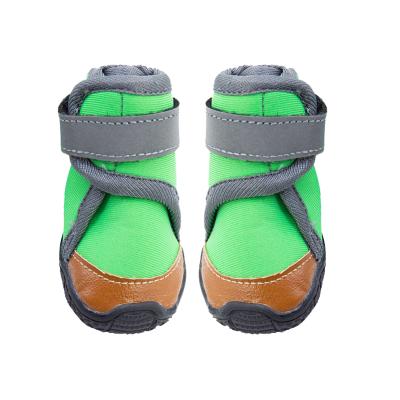 China Sustainable Dog Shoes Fashionable Reflective Anti-Slip Pet Apparel Waterproof Arket Shoes for sale