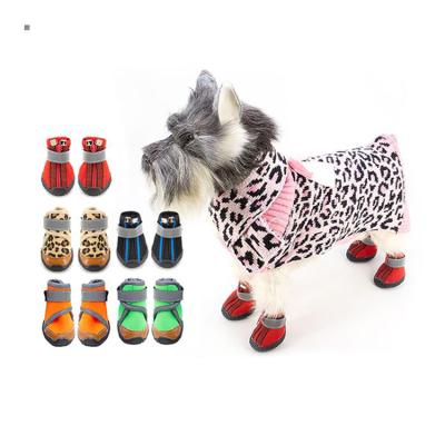 China Waterproof T-3D Pet Dog Home Booties Sustainable Indoor Clothing Non Slip To Protect Paw Dog Shoes For Hardwood Floors Hot Surfaces for sale