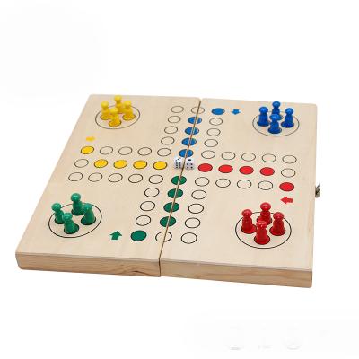 China Modern Multifunctional Foldable and Easy to Carry Chess Game Chess Board Game for sale