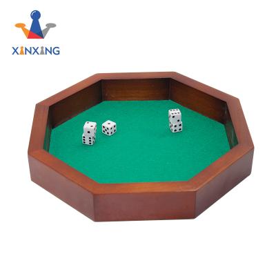 China Pine Wood Wooden Five Die Cuts And Wood Tray 8 Side Shape Dies Board Game for sale