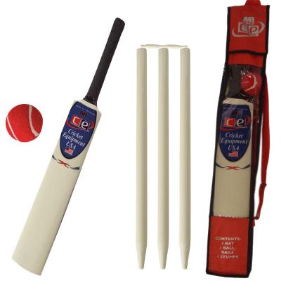 China New Hard Natural Handle Tennis Cricket Bat Men's Short Wooden Cricket Bat For All Age for sale