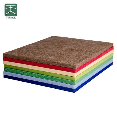 China TianGe Factory 9mm/12mm/24mm Modern Thick Soundproof Polyester Fiber Eco Friendly 100% Soundproof Screen for sale