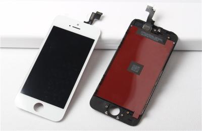 China White Color Apple Iphone Replacement Screen With 1136*640 Resolution ,  Grade AAA for sale