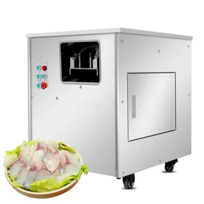 China Hotels Black Carp Tilapia Slicing Machine Fish Slicing Machine Oblique Fish Slicing Cutting Machine for sale