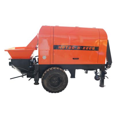 China Construction worksÂ   Small construction secondary column mini pump diesel concrete pump for sale for sale