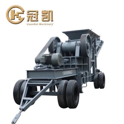 China Factory Direct Sale Stone Crusher Mini Mobile Jaw Crusher for sale