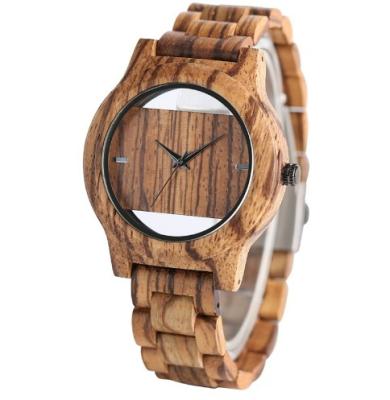 China CE ROHS Wooden Wrist Watch Dial Custom Wooden Watch Band for sale