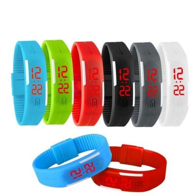 China Digitaluhr-Silikon-Armbanduhr Mann-des im Freien Sport-LED Für förderndes Geschenk zu verkaufen