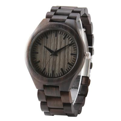 China OEM Wooden Wrist Watch Analog Dial Display RoHS certification for sale