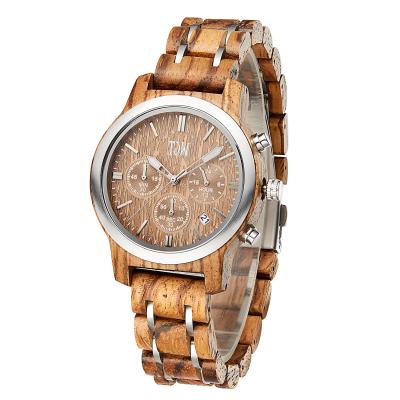 China Kundenspezifischer Logo Wooden Quartz Watch For-Mann und -frau zu verkaufen