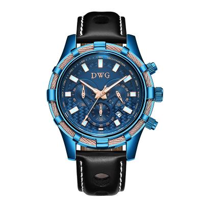 China SEIKO Quartz Chronograph Watches Waterproof-Sportenpolshorloge voor Mensen Te koop