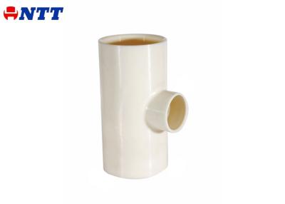 China PVC Plastic Tee Industrial Plastic Molding Tubing Pipe Fittings Connector for sale