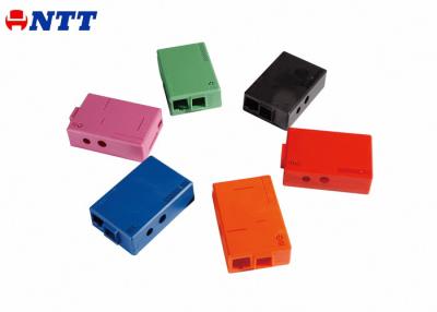 China UK Design Electric Injection Molding PC ABS Precise Colorful Square Box Lid Tunnel Gate for sale