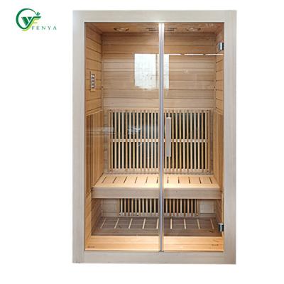 China Modern Design Steam Shower Cabin Infrared Sauna, Bathroom Steam Sauna Wooden Room for sale