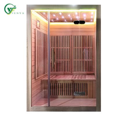 China High Quality Infrared Full Spectrum Infrared Sauna Portable Wooden Ocean Sauna for sale