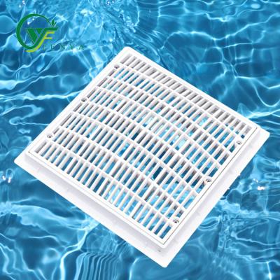 China Customized Swimming Pools Good Selling White Durable Swimming Pool Collector Grate for sale