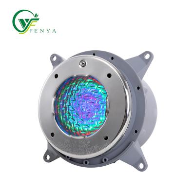 China High Quality Waterproof 12v/24v 316 RGB Stainless Steel Underwater Recessed Swimming Pool Led Color Changing Lights for sale