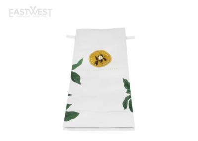 China Laminated High Barrier Foil Flat Bottom Pouch Customized Size With Tin Tie for sale