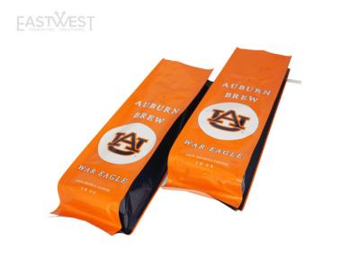 China High Barrier Side Gusset Pouch Coffee Bags Food Grade Rotogravure Printing for sale