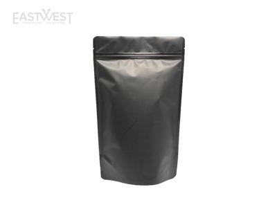 China Clear Sliver Top Zip Lock Aluminum Foil Bag , Reclosable Aluminium Laminated Bags for sale