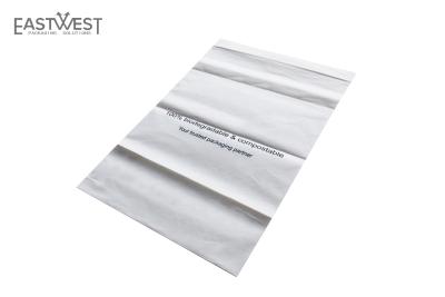 China Single Layer PLA Flat Biodegradable Packaging Bags For Instant Foods / Underwear for sale