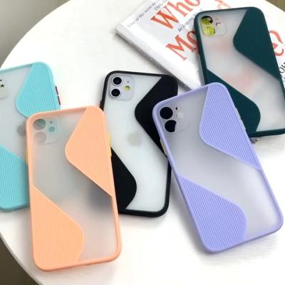 China 2022 Full Protection Shockproof Soft Silicone Cases For Iphone 13 Frosted Case 1112 Matte Mobile Back Cover Phone Case for sale