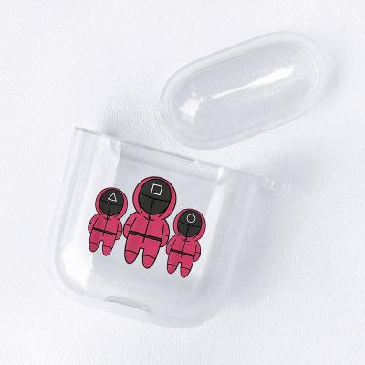 China 2021 Original TWS Transparent Case Cover Custom TPU Earphone TPU Case Cover For Airpods 1/2 pro for sale