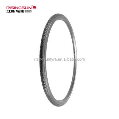 China Risingsun China Rubber Tire 27X1 3/8FH Tire Manufacturer Produces Explosion Proof Airless Cavity Rubber Tires for sale