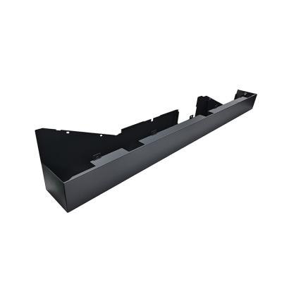 China Widely Applied Professional Customized Sheet Metal Welding Bracket OEM Powder Coated Bending Shelf Metal Bracket for sale