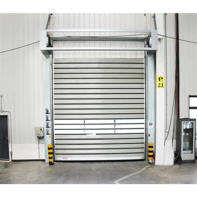 China Factory Direct Thermal Insulation Turbine Roller Shutter Rapid Door With High Airtightness for sale