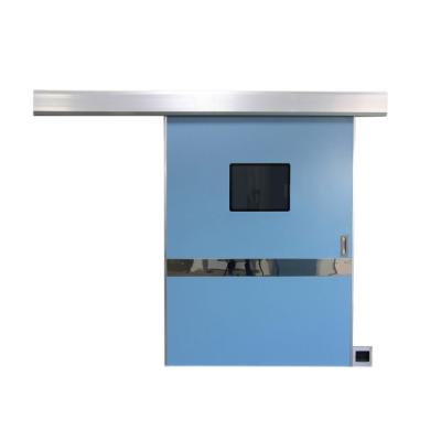 China Pet Hospital Operating Room Thermal Insulation Medical Translation Airtight Door Electric Door for sale