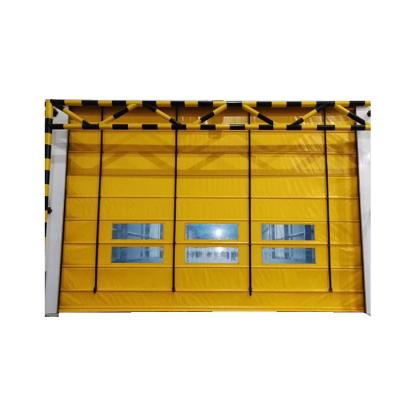 China Heat Insulation Aluminum Thermal Break Stacking Door 304 Stainless Steel Stacking Door For Warehouse Use for sale