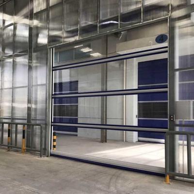 China YKTTOU Thermal Insulation Transparent Polycarbonate Roller Shutter Door for sale